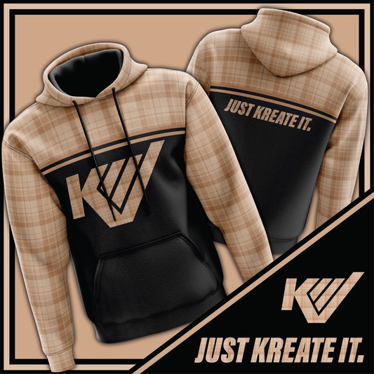 Sandy Plaid Hoodie