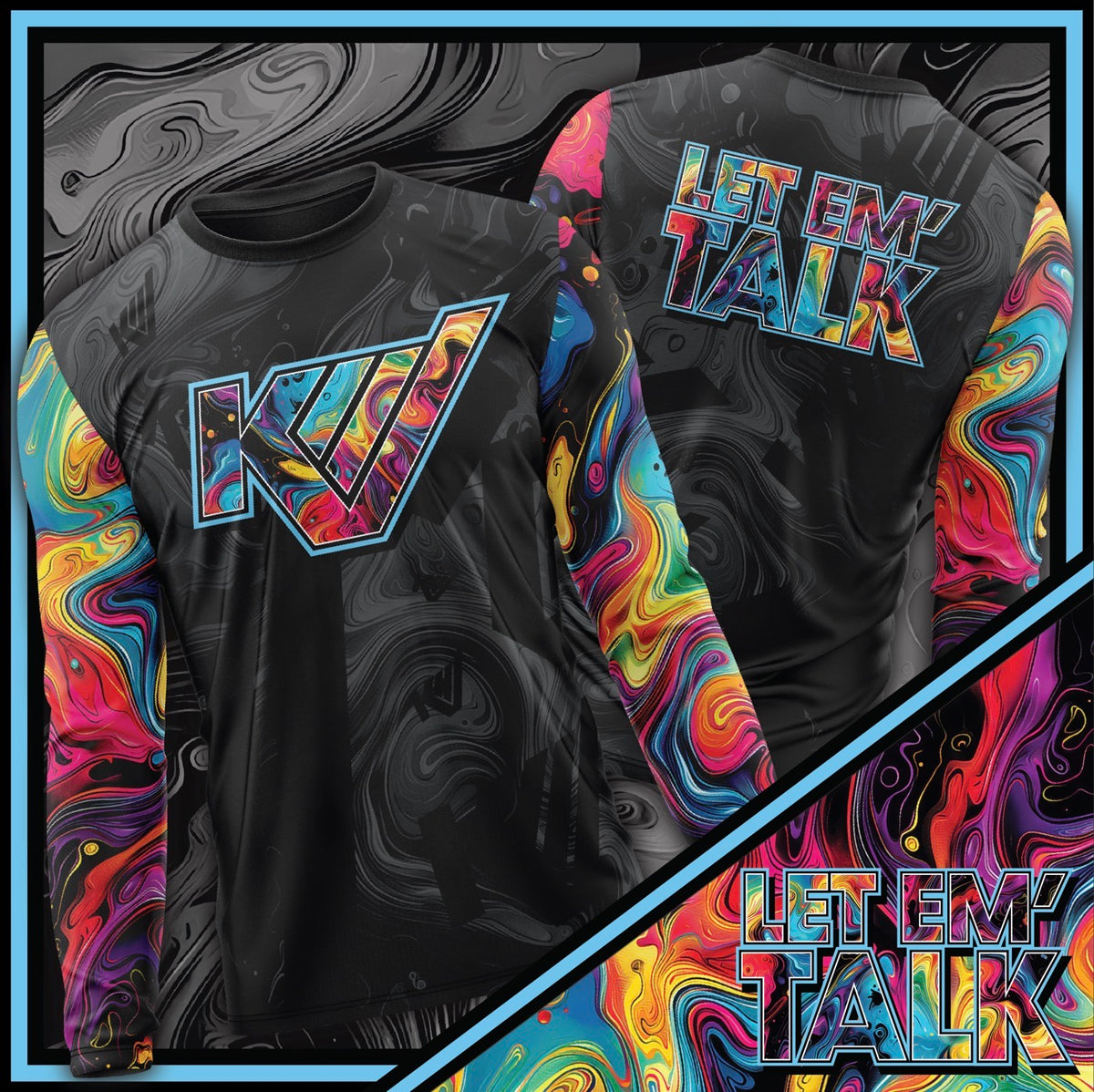 Liquid Cosmos Long Sleeve